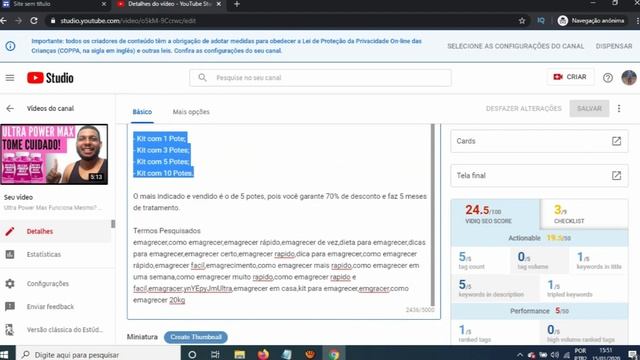 Desafio dia 9 - SEO - Parte 5/ Visualizações Externas - Marketing Digital смотреть онлайн