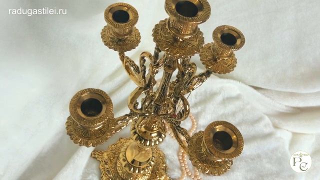 Подсвечники бронзовые на 5 свечей V 4192 смотреть онлайн