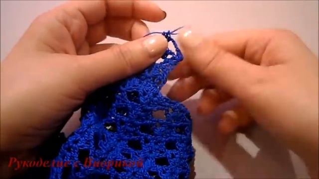 Синее платье крючком.Часть №4 смотреть онлайн