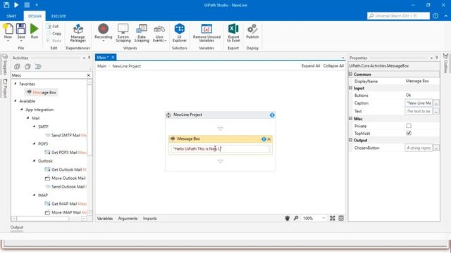 New Line UiPath|Break Line UiPath|UiPath RPA Tutorial смотреть онлайн