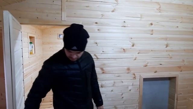 Обзор бани 6*4м /// 3 отделения смотреть онлайн