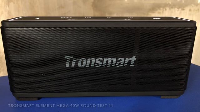 Tronsmart Element Mega 40W Bluetooth Speaker Sound Test 4K Video Resolution | 2021 смотреть онлайн