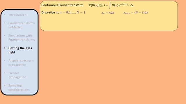 Numerically simulating the propagation of coherent optical fields (Fourier optics) смотреть онлайн