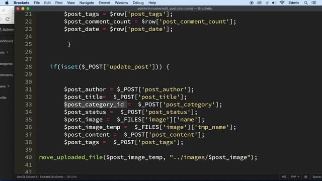 115 Finally Updating Posts PHP Full Course 2021 смотреть онлайн