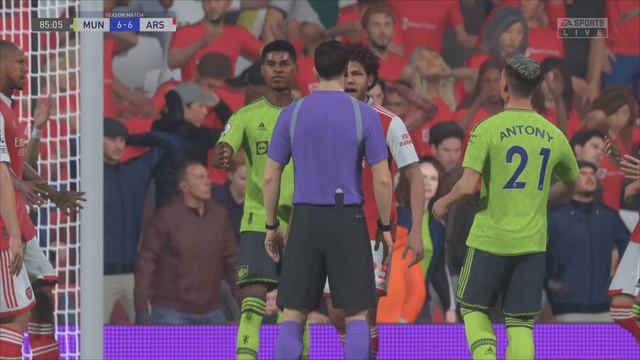 FIFA 23 Bruno Fernandes makes it 7-6 смотреть онлайн