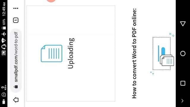 How To Convert Docx To Pdf In Android Mobile Without Apps || Convert Word To Pdf in Online Tutorial смотреть онлайн