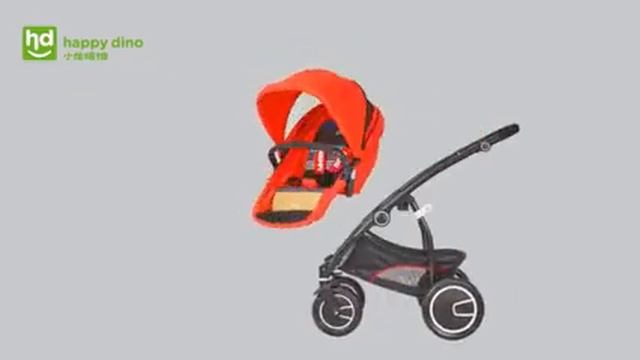 Happy Dino Stroller | HelloMunchkin.com
