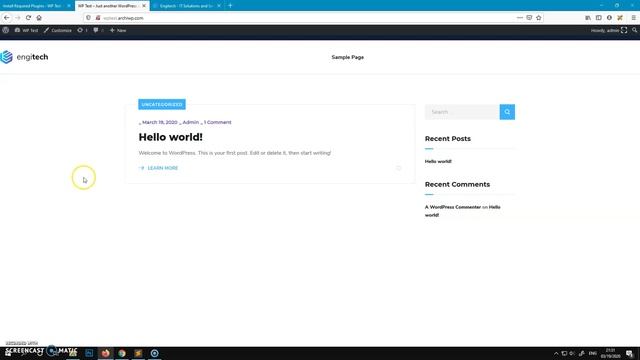 Engitech One Click Import Demo Content смотреть онлайн