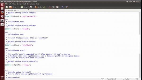How To Install Elgg on ubuntu Linux