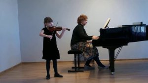 О. Ридинг Концерт для скрипки Си минор 1 часть.