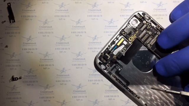 Починка кнопок громкости и вибро на iPhone 6 смотреть онлайн