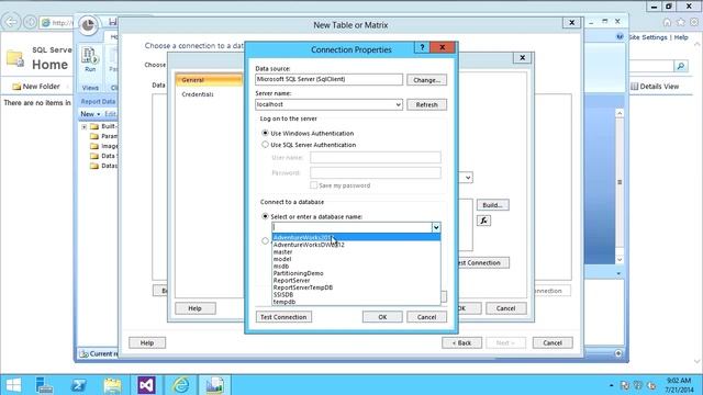 Microsoft SQL Server Data Warehousing and Business Intelligence: Connecting SSRS to a Data Source смотреть онлайн