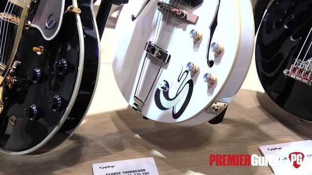 Summer NAMM '19: Epiphone Vivian Campbell Holy Diver LP & George Thorogood White Fang ES-125 TDC смотреть онлайн
