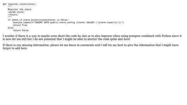 Code Review: Managing a store in PostgreSQL смотреть онлайн