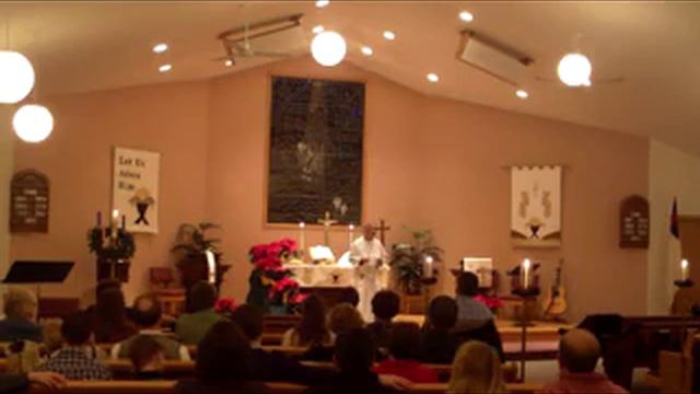 Hope Luth Church Twin Lakes WI Christmas Eve 2012 смотреть онлайн