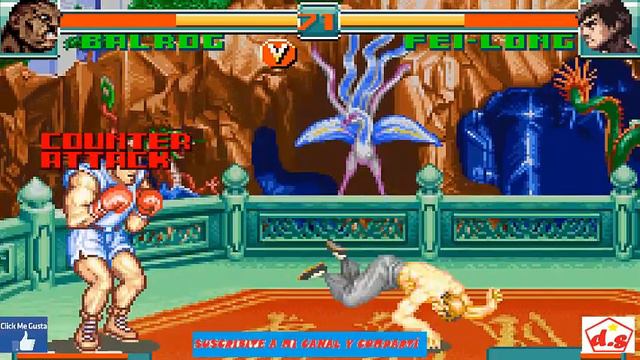 Super Street Fighter II Turbo Revival Balrog Game Boy Advance смотреть онлайн