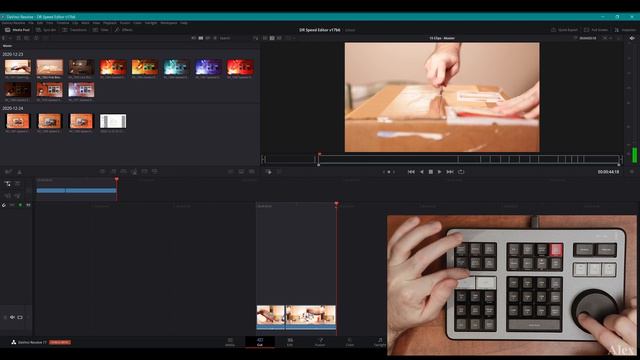 Davinci Resolve Speed Editor is for YOU? Testing & using & Review on DR 17 beta 6 ⌨️ смотреть онлайн
