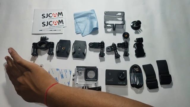 SjCAM Sj4000 Wifi Unboxing & Review In Hindi ? | Budget Action Camera | Video & Image Samples⚡
