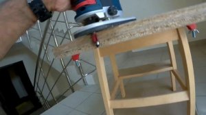 Как отпилить 2мм ЛДСП. Фрезер Bosch GKF 12v-8