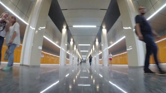 Станция метро Лухмановская Кожуховская линия метро 01.09.2018 смотреть онлайн