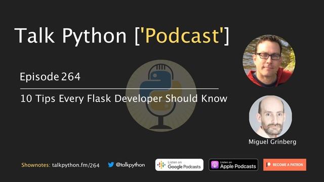 #264 10 tips every Flask developer should know смотреть онлайн