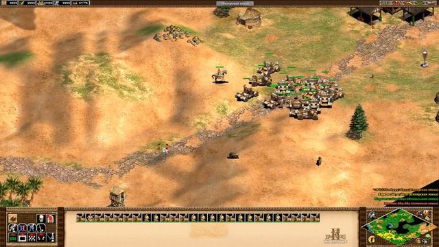Прохождение Age of Empires 2: HD Edition #23 - Age of Kings: Чингисхан - Орда идёт на запад смотреть онлайн