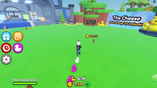 КРЯКАЕМ НА ЛЮДЕЙ ЗА ДЕНЬГИ! Roblox Quack смотреть онлайн