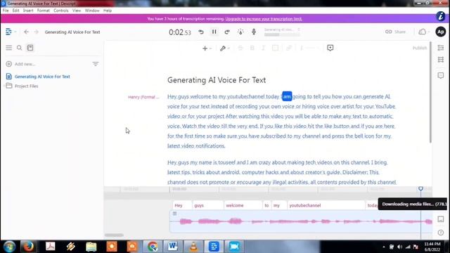 TEXT-TO-SPEECH: Generate Your Own Voice Using AI | Make Text-To-Speech Videos смотреть онлайн