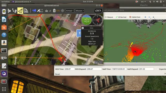 Building Autonomous Obstacle Avoidance drone in ROS смотреть онлайн