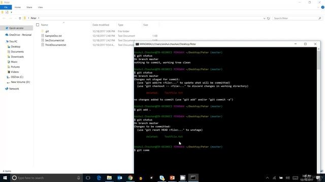 3 Delete File in GIT смотреть онлайн