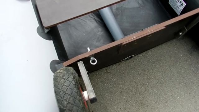 Транцевые колеса для ПВХ лодки. смотреть онлайн