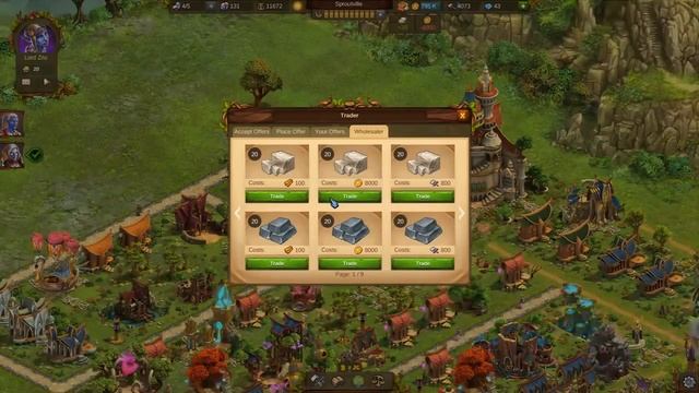 Браузерная игра Elvenar смотреть онлайн