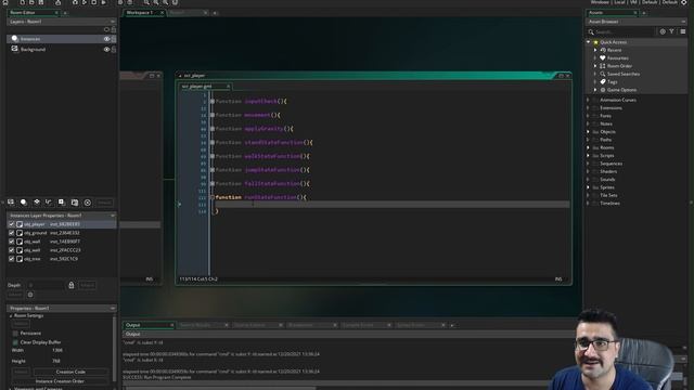 platformer game : implement run , right way of coding in GameMaker studio смотреть онлайн