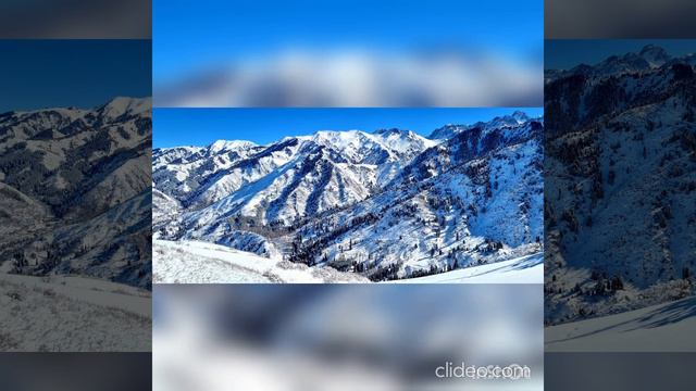 Небесные горы около Алматы зимой / Tian-Shan mountains in winter смотреть онлайн
