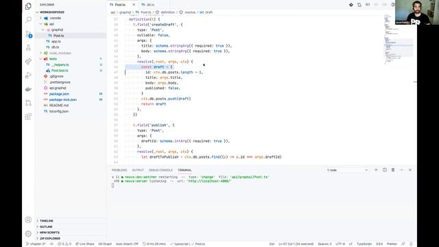 Building a type-safe GraphQL server with Nexus and Prisma workshop @ Prisma Day 2020 смотреть онлайн