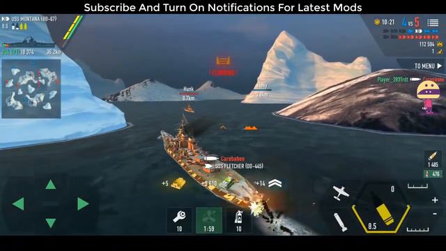 Battle of Warships Mod Apk v1 66 8 No Root, Mod Money & All Ships Latest Cheat & Hacks 2018 смотреть онлайн