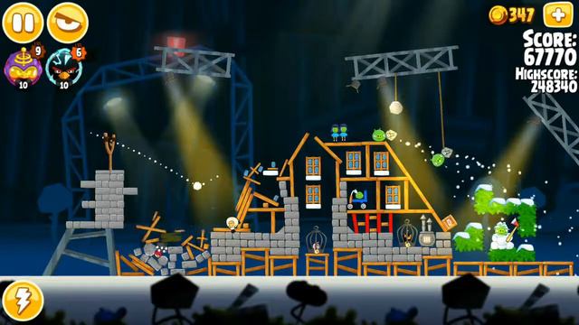 Angry Birds Seasons - Piggywood Studios - Level 2-38 - 254,540 - World Record! смотреть онлайн