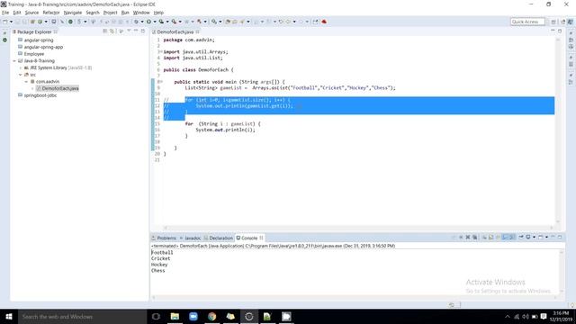 Java 18 Lab forEach Mehtod смотреть онлайн