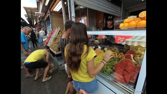18.Рынок Шук Кармель(Израиль)-шумно,весело,ярко.8 день дикарями в Израиле. смотреть онлайн