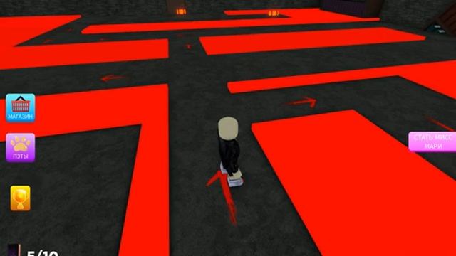 Побег из библиотеки Мисс Мари в Roblox смотреть онлайн