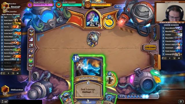 How to play Aggro Shaman (Hearthstone Boomsday deck guide) смотреть онлайн