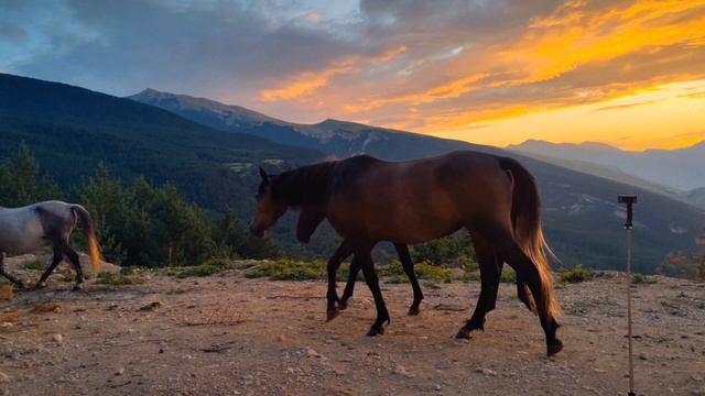 Закат в Дагестане, лето 2024.