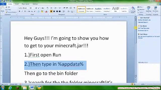 How to get to your minecraft.jar folder смотреть онлайн