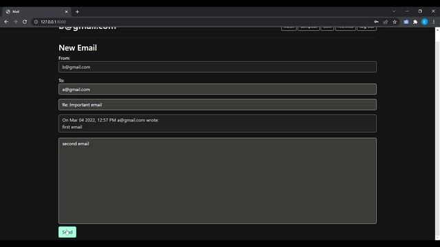 Mail - CS50’s Web Programming with Python and JavaScript (Project 3) смотреть онлайн