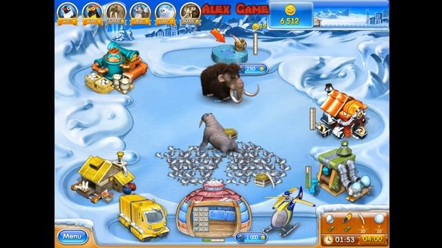 Farm Frenzy 3 Ice Age (level 89) only GOLD Веселая ферма 3 Ледниковый период (уровень 89) Золото смотреть онлайн