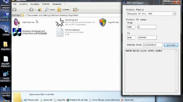 WGA Patch - Windows XP Black Edition italiano da ilTester смотреть онлайн