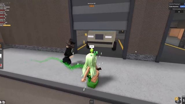 Roblox Murder Mystery 2, BUT ITS ALL GREEN! смотреть онлайн