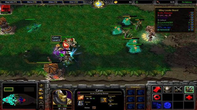 🔴Giao Lưu Card Mid Team Tyvippro Vs Provip115  |  Warcraft 3 - DDay 19.9b
