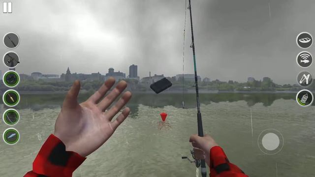 Баг на мосту, Ultimate fishing simulator for Android. смотреть онлайн