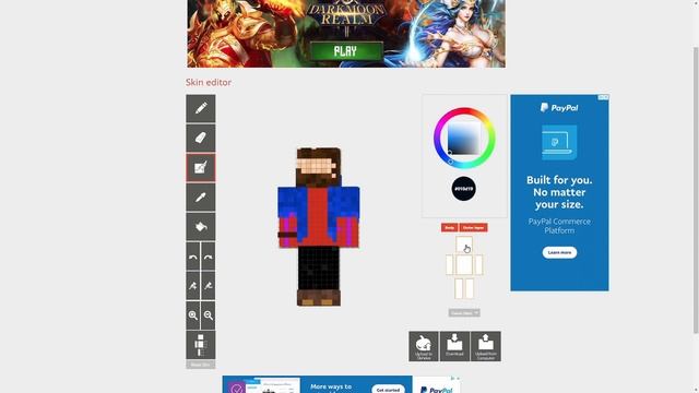 Top 3 Minecraft Skin Editors